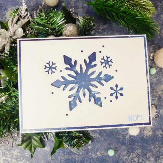 Designpapier Stunning Snowfall & Fancy Flakes