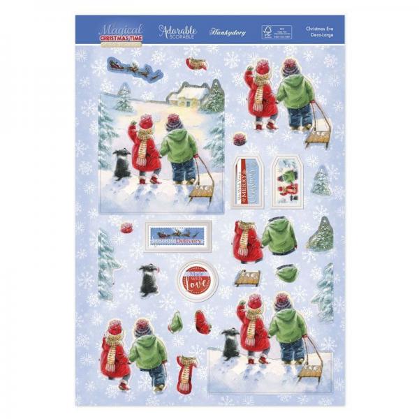 Magical Christmas Time Christmas Eve Deco-Large