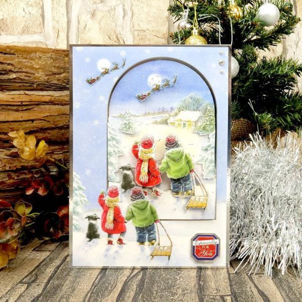 Magical Christmas Time Christmas Eve Deco-Large