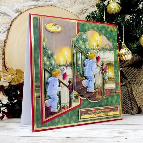 Magical Christmas Time No Peeking Deco-Large