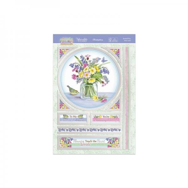 Hunkydory Springtime Wishes Deco Large Bluebell Posy