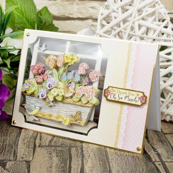 Hunkydory Springtime Wishes Designer Deco Large Collection