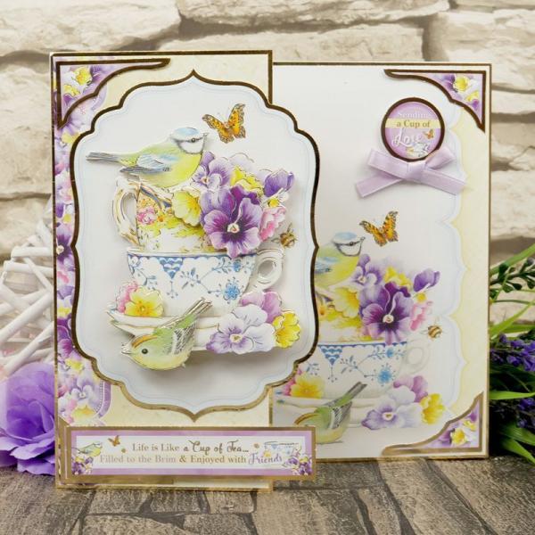 Hunkydory Springtime Wishes Deco Large Tea For Two