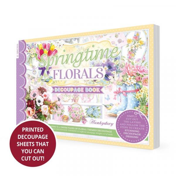 Hunkydory Decoupage Book Volume 15 Springtime Florals