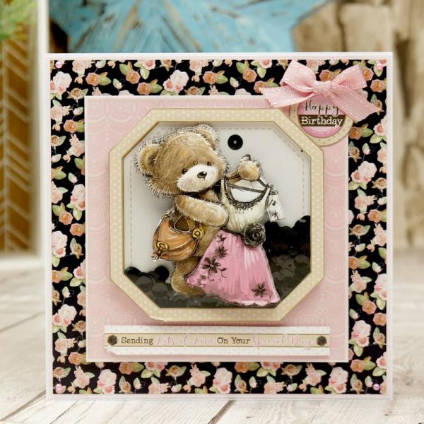 Hunkydory Decoupage Book Volume 12 Teddy Loves