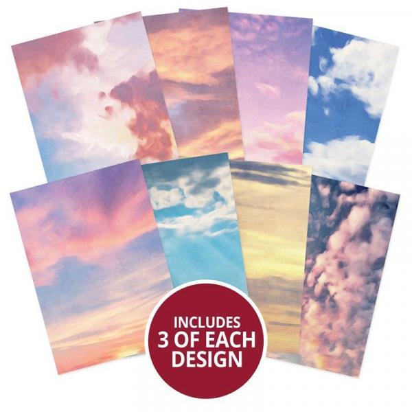 Designpapier Adorable Pattern Pack IV Painted Clouds