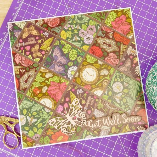 Designpapier Adorable Pattern Pack VI Secret Garden