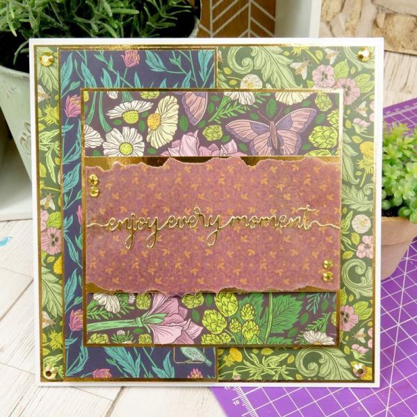 Designpapier Adorable Pattern Pack VI Secret Garden