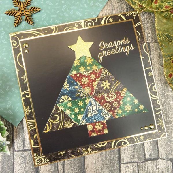 Designpapier Adorable Pattern Pack V Snowflakes Splendour