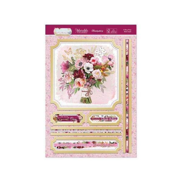 Flourishing Florals Deco Large A Rosy Posy