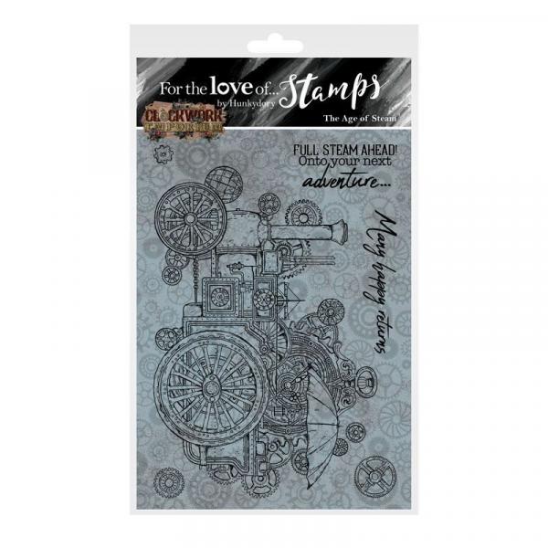 Motivstempel Clockwork Emporium The Age of Steam