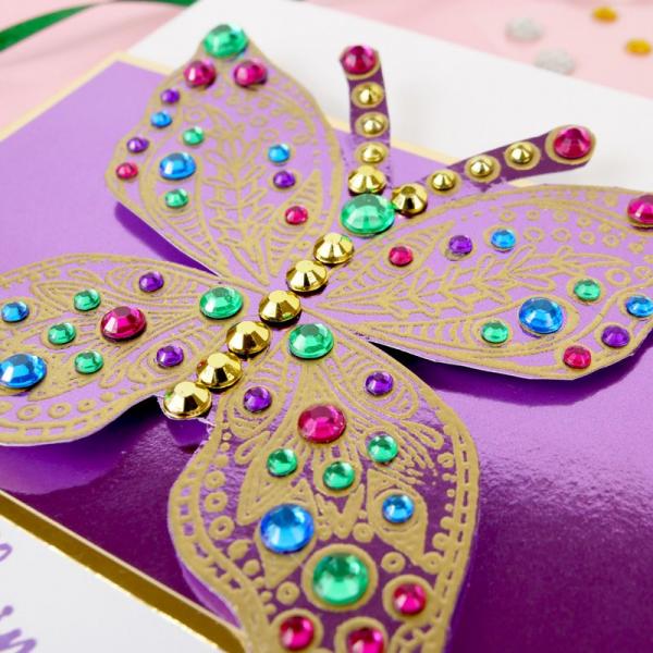 Motivstempel Moonlit Moments Gemstone Butterfly Sparkle