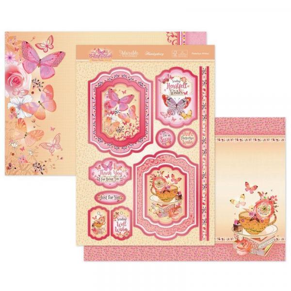 Topper Set Butterfly Blush Flutterbye Wishes