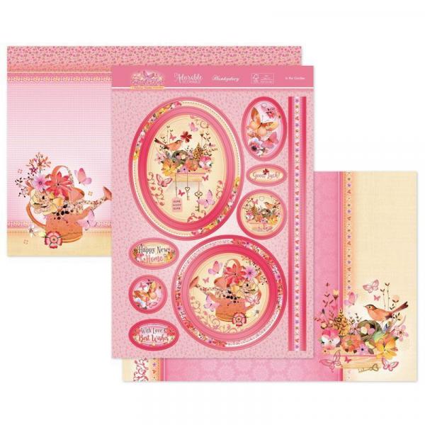 Topper Set Butterfly Blush In the Garden