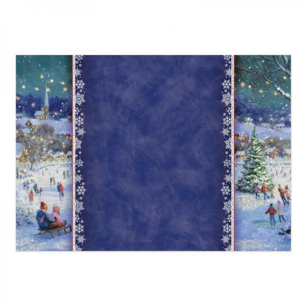 Topper-Set Winter Wonderlands Christmas Sparkle