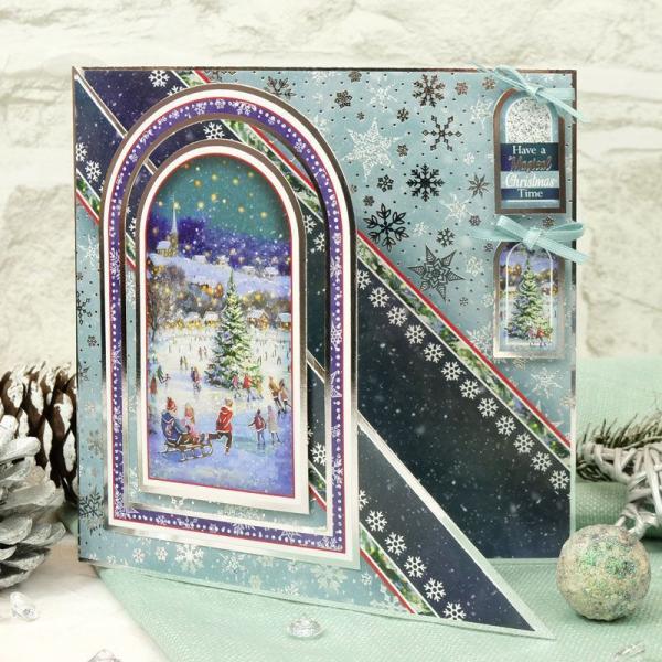 Topper-Set Winter Wonderlands Christmas Sparkle