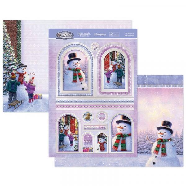 Topper-Set Winter Wonderlands The Magic of the Snowman