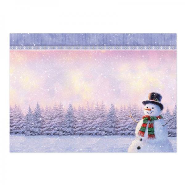 Topper-Set Winter Wonderlands The Magic of the Snowman