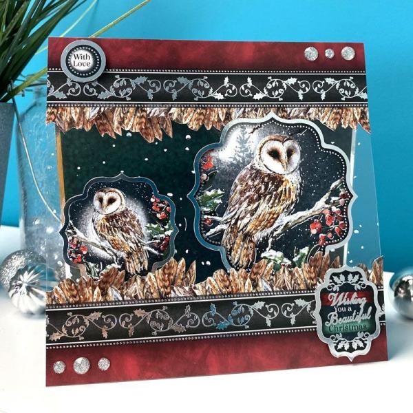 Topper-Set Winter Wonderlands Midnight Owl