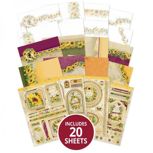 Deluxe Craft Pad Forever Florals Sunflowers