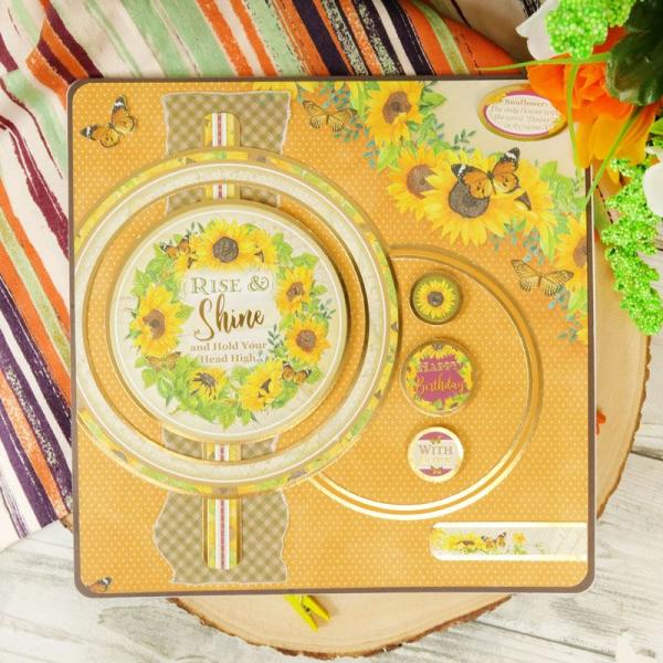 Deluxe Craft Pad Forever Florals Sunflowers