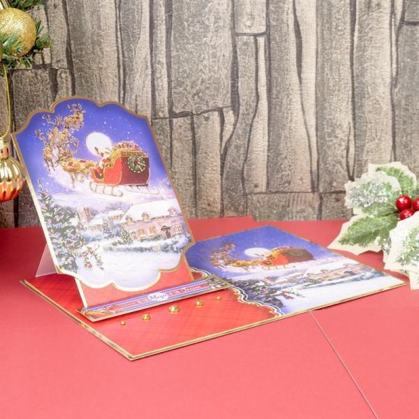 The Joy of Christmas Santa's Here! Deco-Large