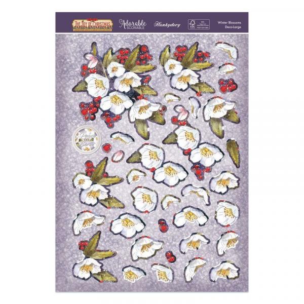 The Joy of Christmas Winter Blossoms Deco-Large