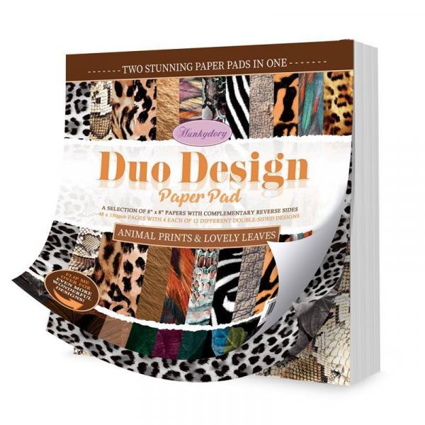 Designpapier Animal Prints & Lovely Leaves