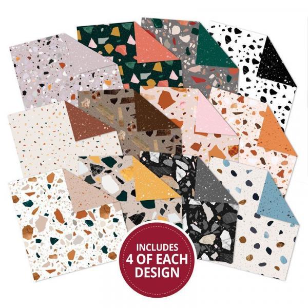 Designpapier Terrazzo Chic & Splendid Speckle