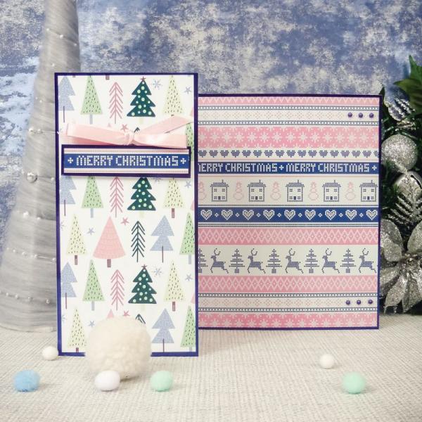 Designpapier Let it Snow-Men & Simply Tree-Mendous