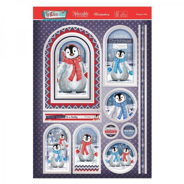 Topper-Set Festive Fun Penguin Pals