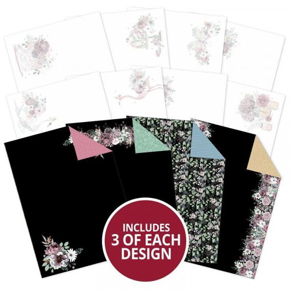 Designpapier & Card Inserts Floral Elegance DIN A4