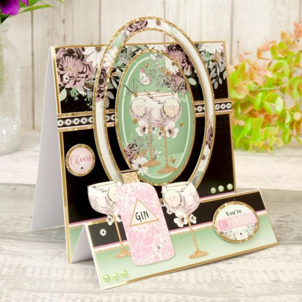 Topper-Set Floral Elegance Flutterbye Wishes