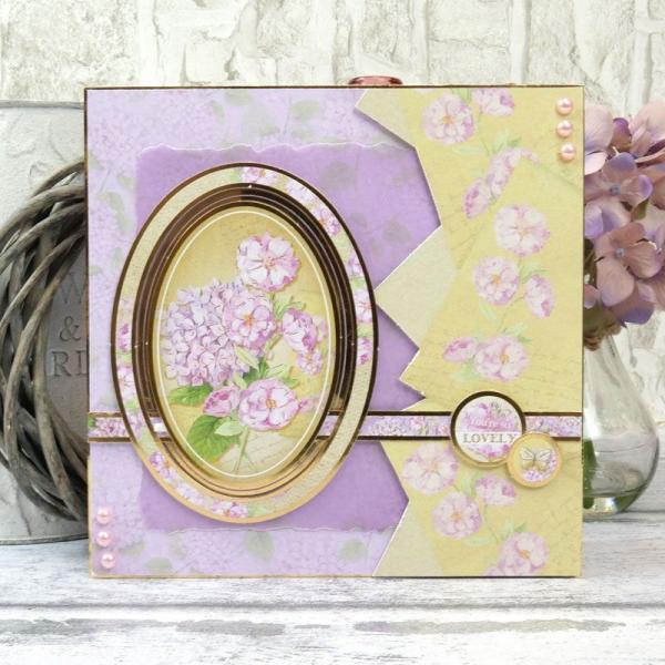 Luxury Card Collection Forever Florals Hydrangea