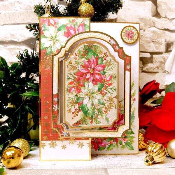 Luxury Card Collection Forever Florals Poinsettia