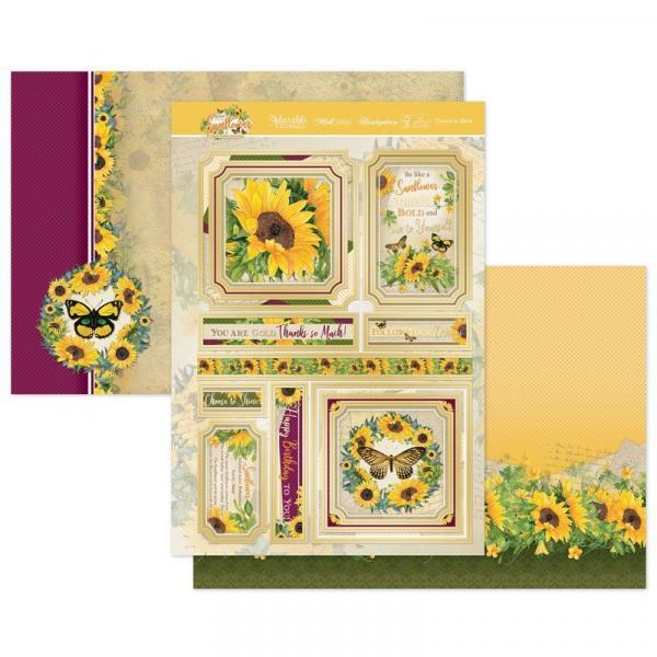 Topper Set Forever Florals Sunflower Choose to Shine