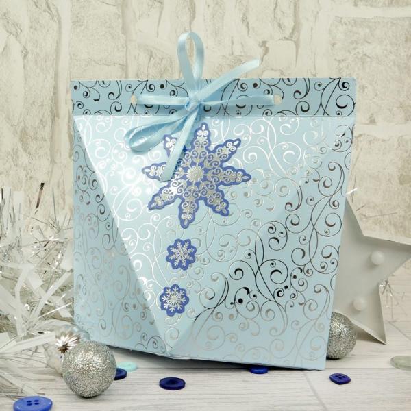 Let it Snow Luxury Foiled Cardstock DIN A4