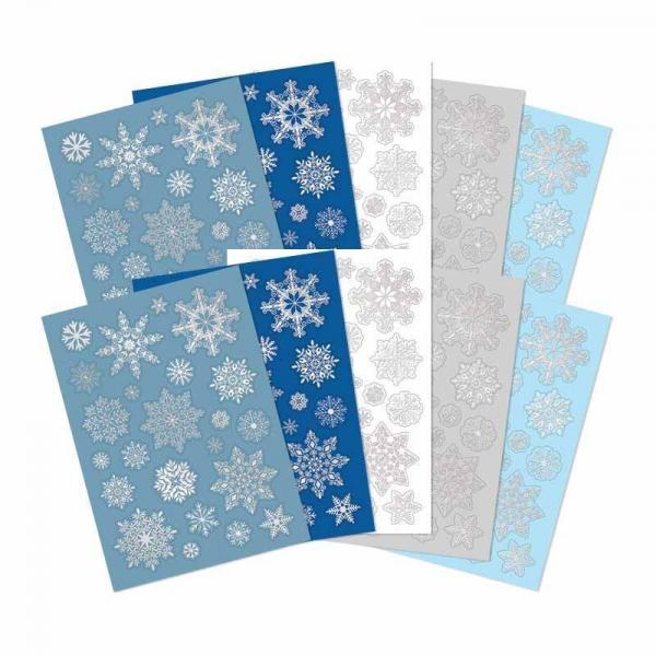 Let it Snow Snowflake Die-Cuts Adorable Scorable