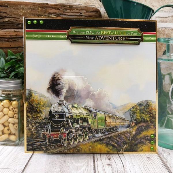 Hunkydory A Life of Leisure Deco Large Flying Scotsman