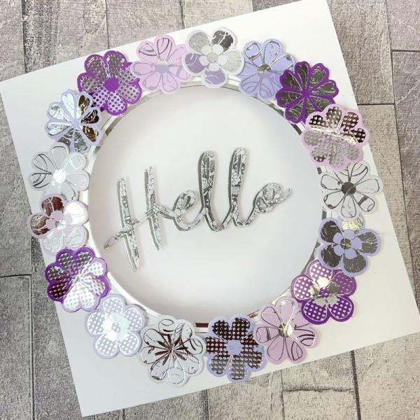 Lilac Dreams Pretty Petals Die-Cuts DIN A4