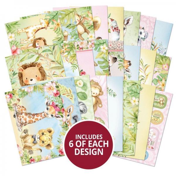 The Little Book of Safari Babies Paper Pad