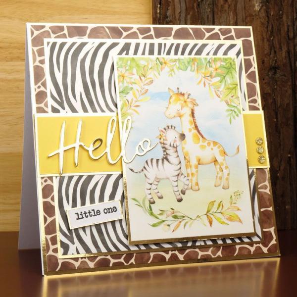 The Little Book of Safari Babies Paper Pad