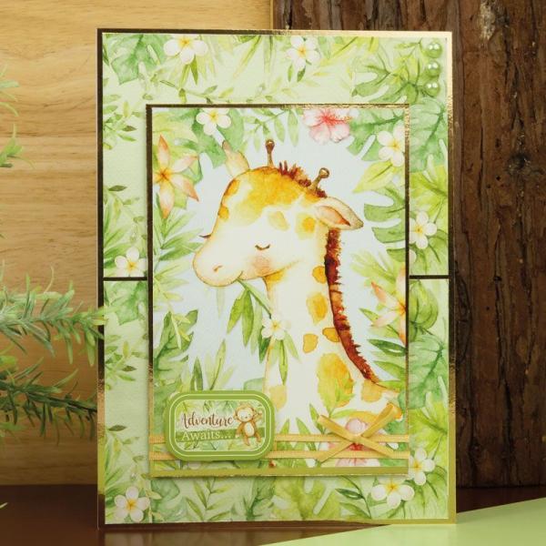 The Little Book of Safari Babies Paper Pad