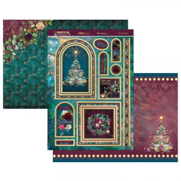 Topper Set Festive Radiance Deck the Halls