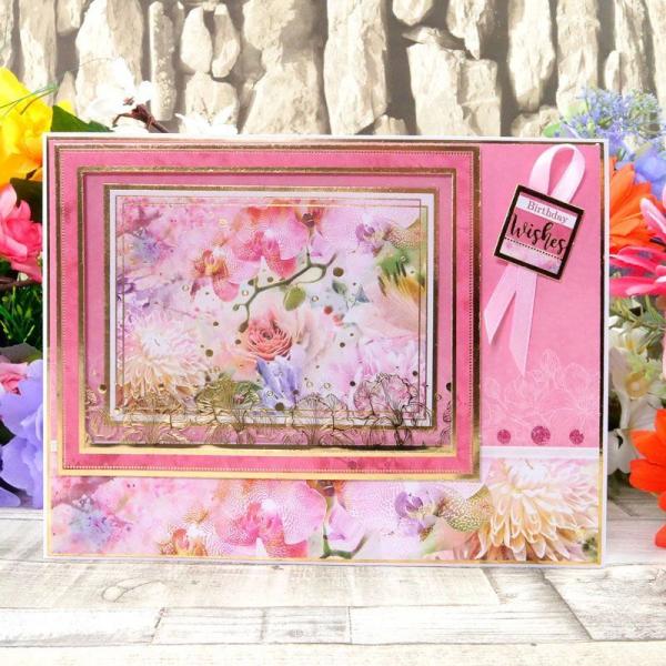 Luxury Card Collection Paintdrop Florals