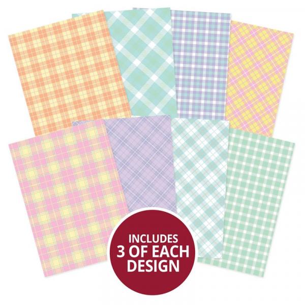 Designpapier Adorable Pattern Pack VIII Pastel Plaids