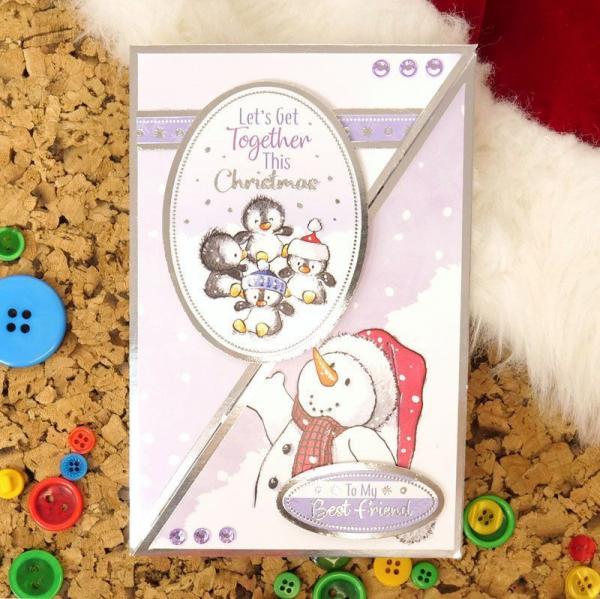 Luxury Card Collection Santa & Friends