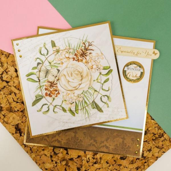 The Square Little Book Forever Florals Heavenly Winter