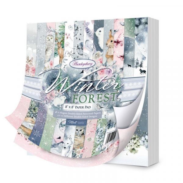 Designpapier Winter Forest Paper Pad 8x8