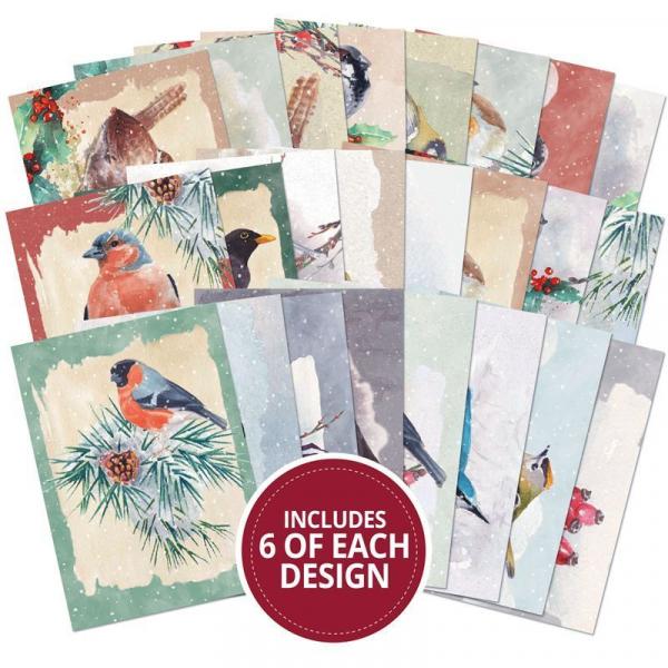 The Little Book of Winter Birds Paper Pad